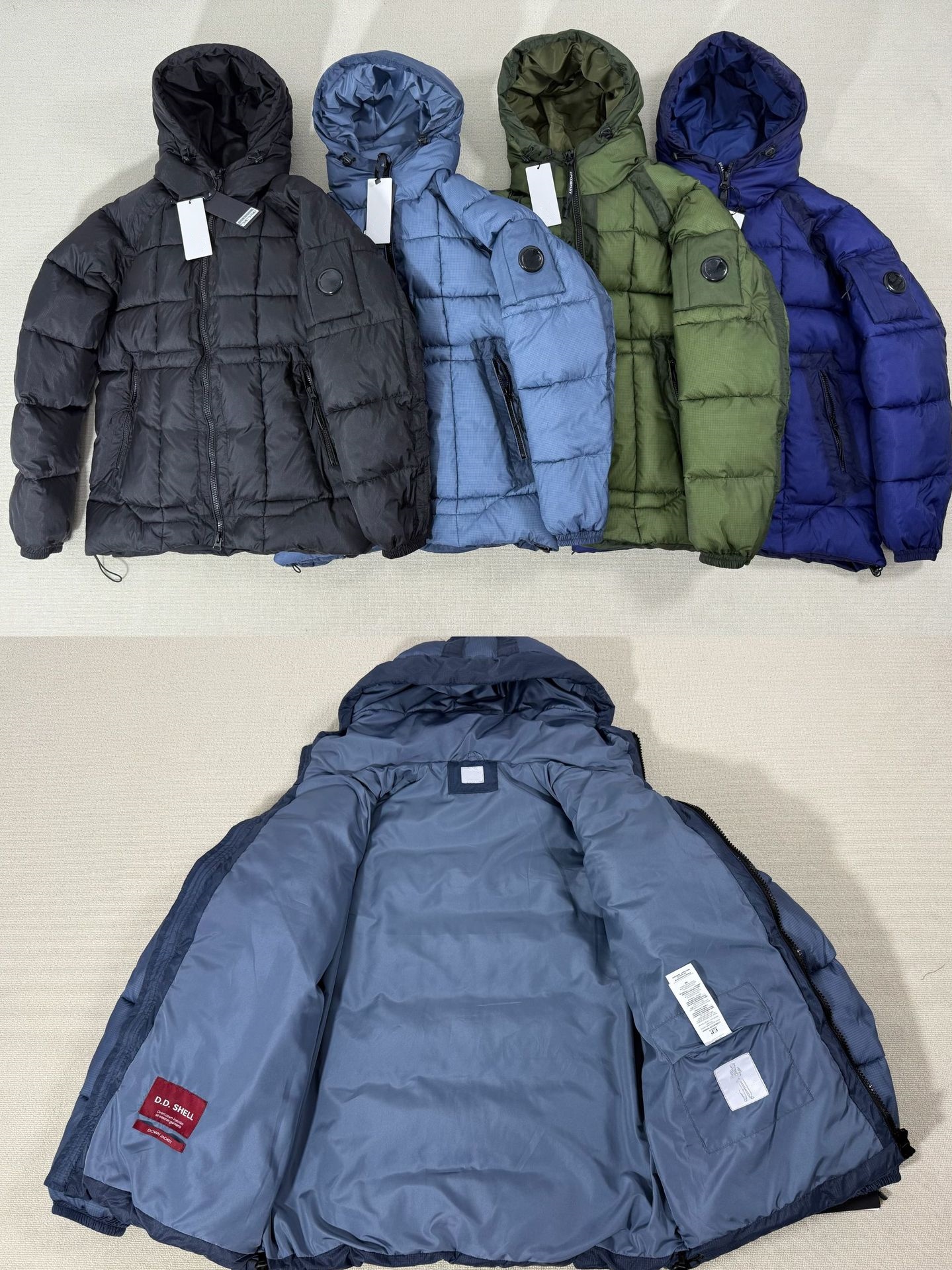 Designer Jackets Mens Jackets cpcompanyyyy Puffer Jacket Candian Jacket Designer Candle Crofton Canadian White Duck Down Correct version production