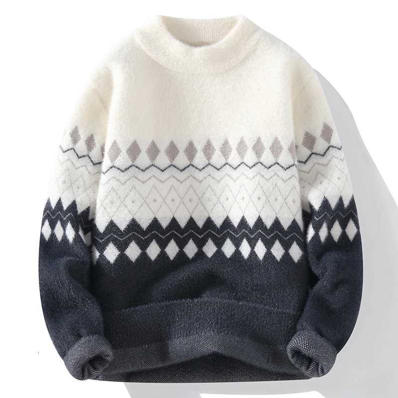 Autumn winter New style Mens High-Quality Fashion Trend Sweater Casual Comfortable Warm Sweaters men pattern size M-3XL M251206