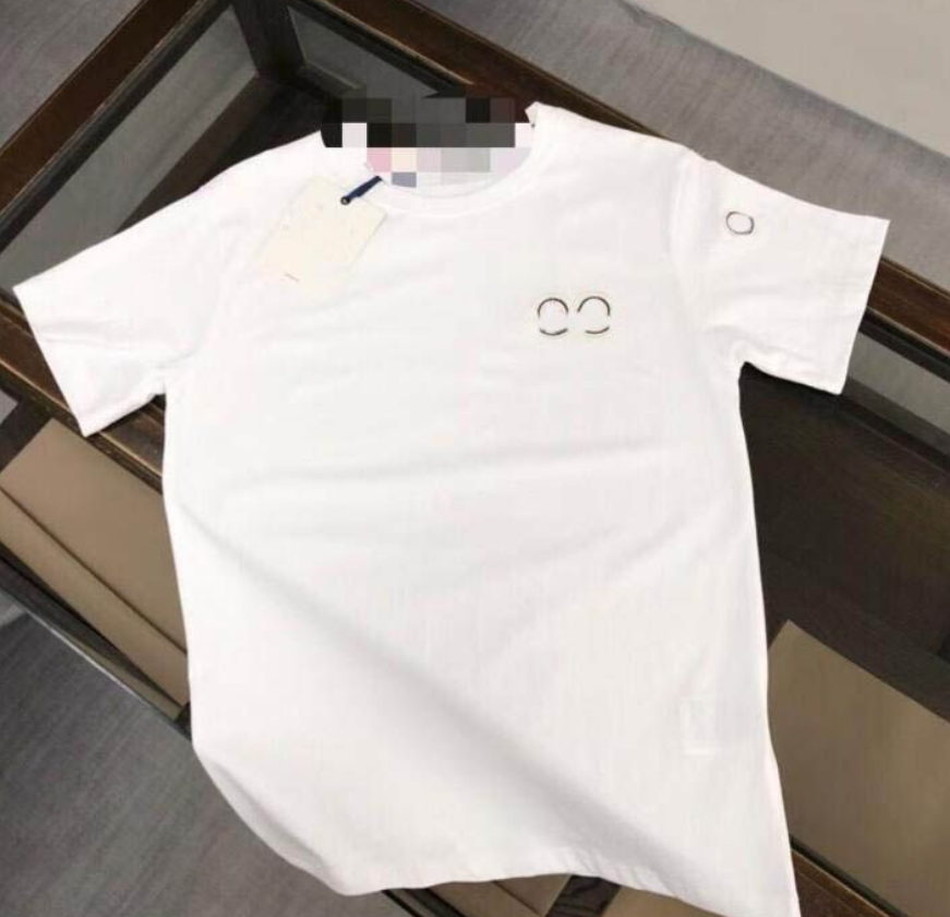 AA Mens Double emblem design T-Shirts Short sleeve Polos Summer Fashion Casual embroidered Tees High Quality Designers tshirt 7XL
