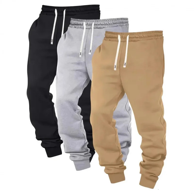 Pantalons de survêtement essentiels vêtements Y2k hommes pantalons ensembles pantalons pour hommes Baggy Sport homme vêtements pantalon noir Jogg