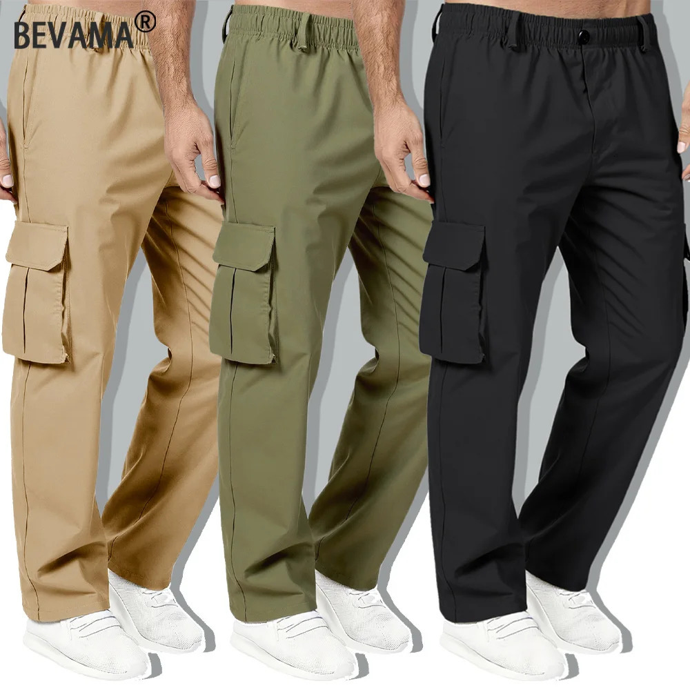 Pantalon cargo pour hommes Pantalon de travail en plein air Pantalon long décontracté multi-poches Pantalon de survêtement respirant durable Pant