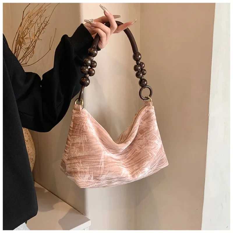 Femmes fourre-tout sacs 2025 petite mode coréenne épaule Shopper marque dames toile luxe concepteur rétro femme sac à main PursesXJ251206