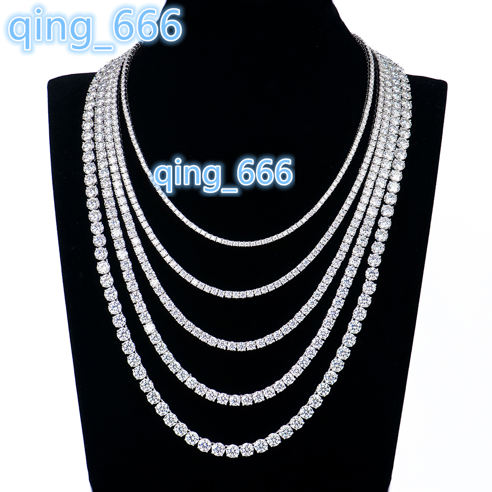 Xingyue – collier à maillons de Tennis en argent Sterling 925, bijoux fins classiques Hip Hop, chaîne Moissanite, nouveau Design