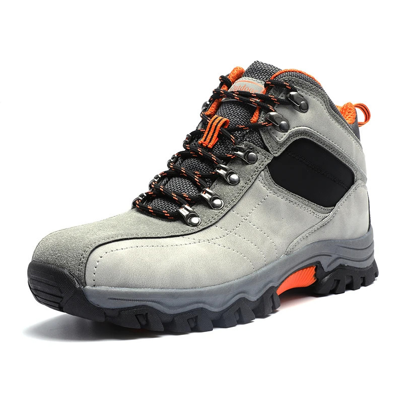 Botte hommes haut bottes de randonnée en plein air daim Trekking hommes chaussures imperméable à la pluie tactique Combat bottes militaires 25120