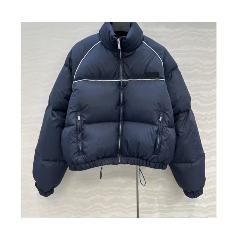 Winter woman down jacket fashion womens jacket outdoor windproof warm short style blue woman down double sided coats cotton jacket for women