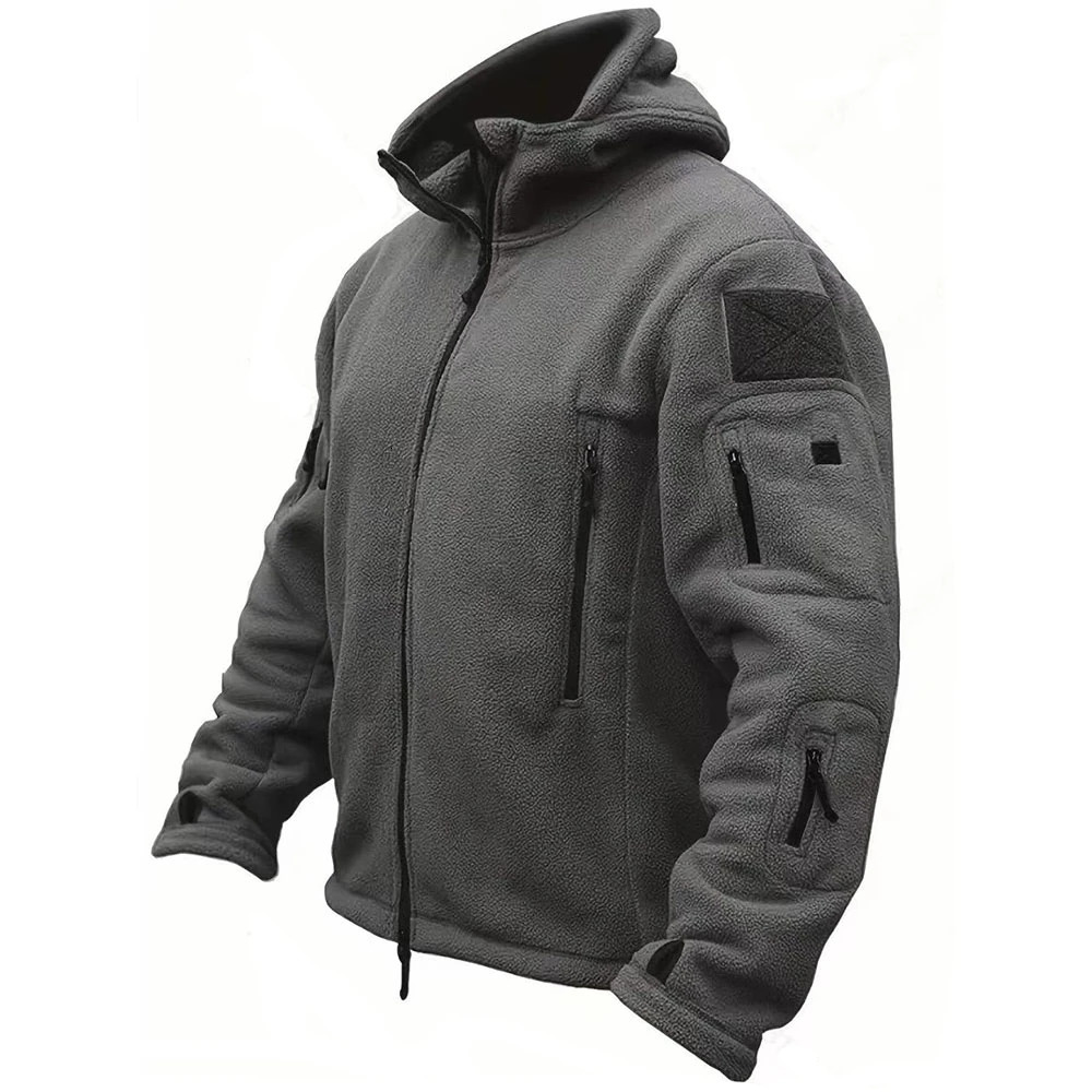 Hommes US militaire hiver polaire thermique veste tactique Sports de plein air manteau à capuche militaire Softshell randonnée vestes de l'armée