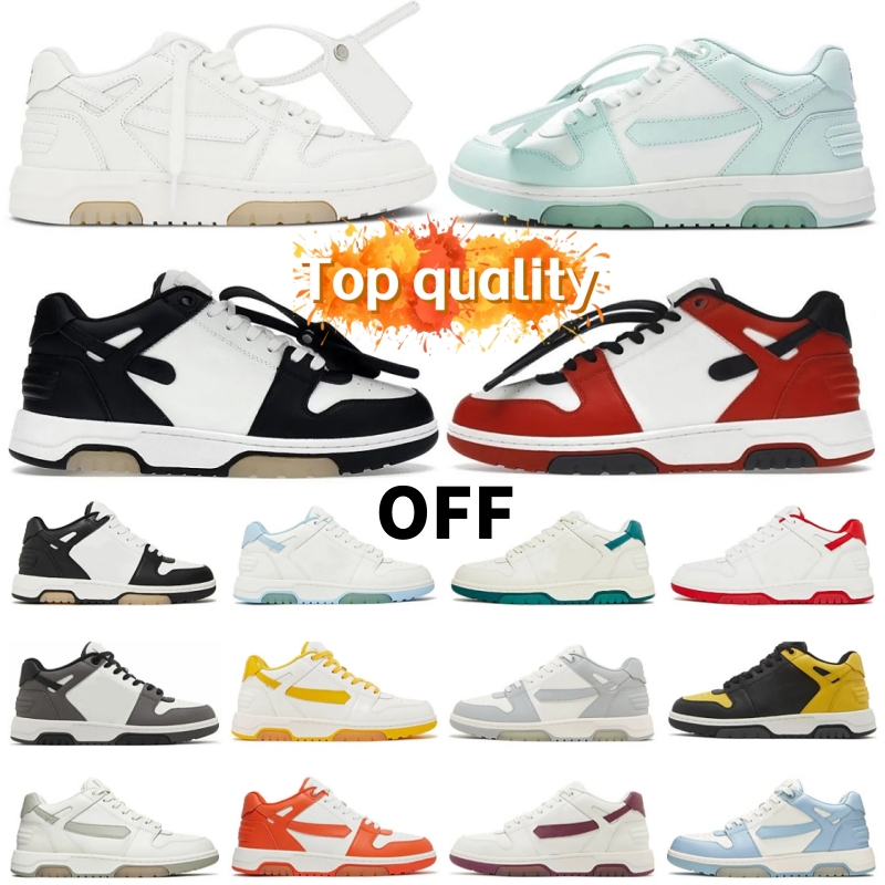 Designer Off-White Sneakers Blanc Chaussures Chaussure Noir Blanc Hommes Femmes En Plein Air Hommes Femmes Formateurs Top Qualité Formateurs Plat