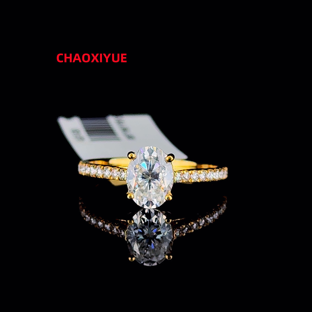 Pear Cut Moissanite 925 Sterling Silver Wedding Engagement Anniversary Rings Set for Women IGI Certified Prong Setting Wholesale
