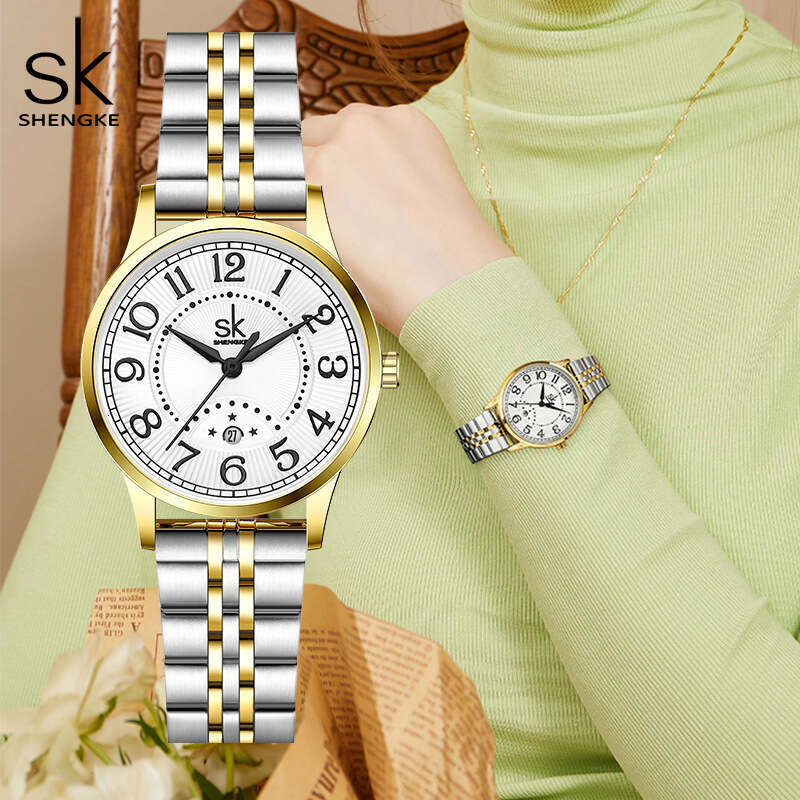 SK High-Quality Business Calendar Waterproof High-End Watch Women Quartz Watch luxury designer watch exquisite fashion