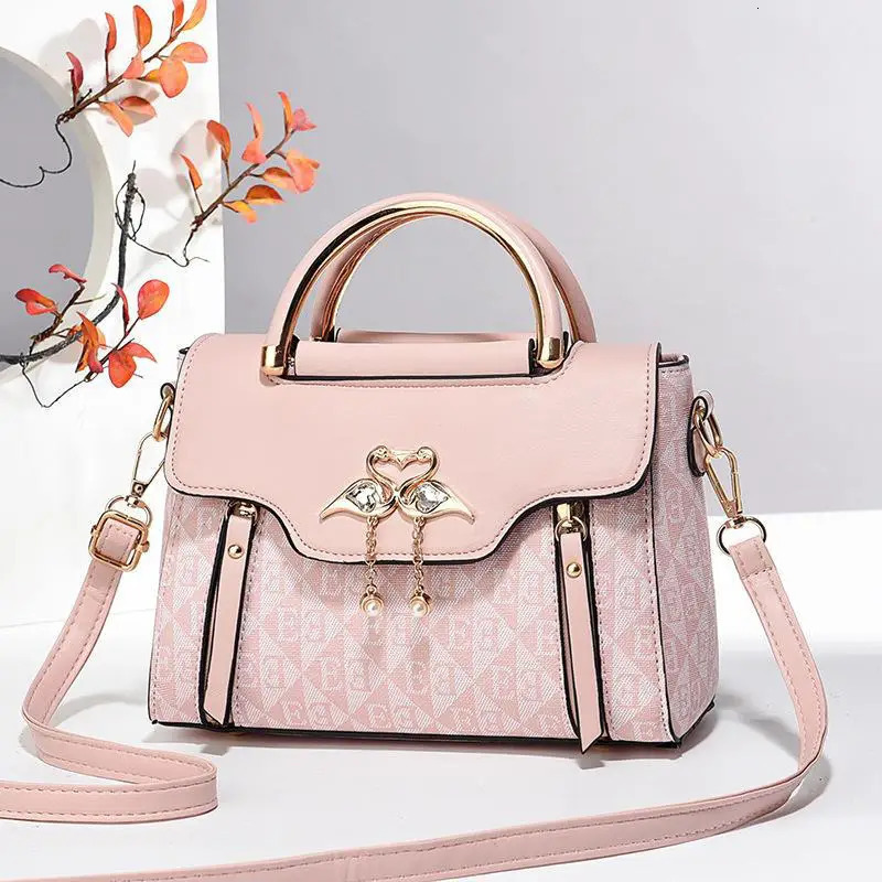 High Quality Bags Fashion Print Leather Shoulder Bag Design Shoulder Bag Elegant Small Square Bag251203