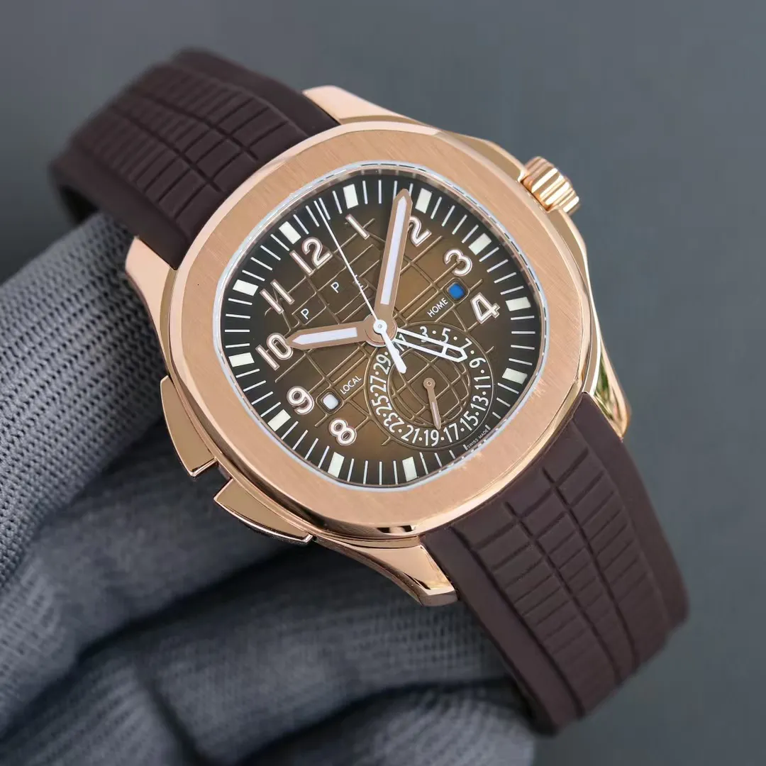 Jason007 AAA Patekdly Philipely 5711 Nautiliusx Montres Hommes Montre De Luxe Saphir En Cuir Inoxydable Montre Pour Hommes Chronographe Montre De