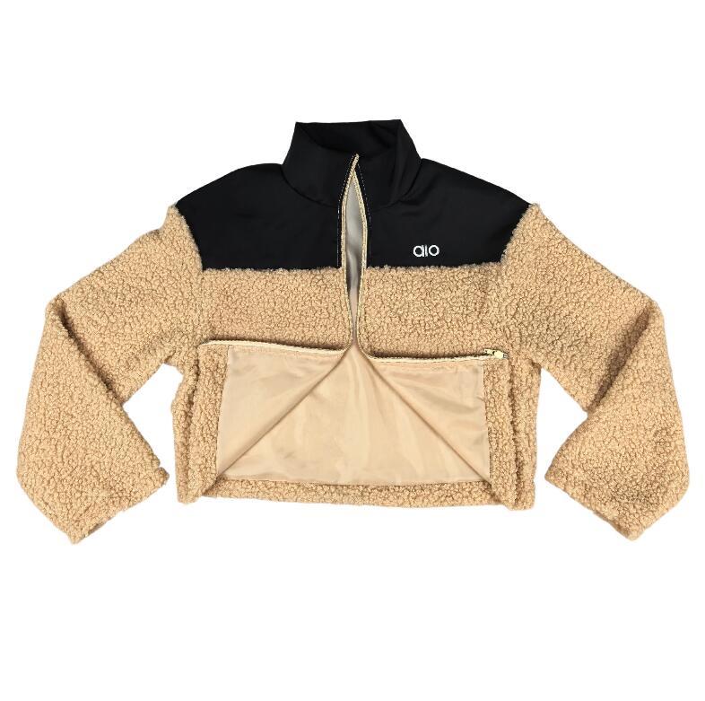 autumn Womens fleece Jackets long sleeve woman designer jacket womens coat AL688