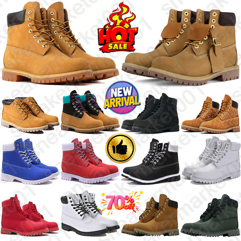 Designer boots martin shoes for mens womens booties sneakers Bottom winter over the knee high snow men women boot fashion discount