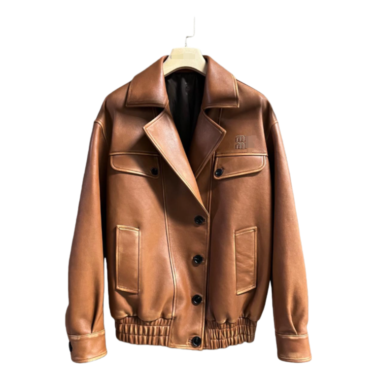 brand Mens real genuine leather fur brand jacket outwear designer Luxury gift Fathers Day Winter Men Down Coat Fur Designer Homme Puffer 053
