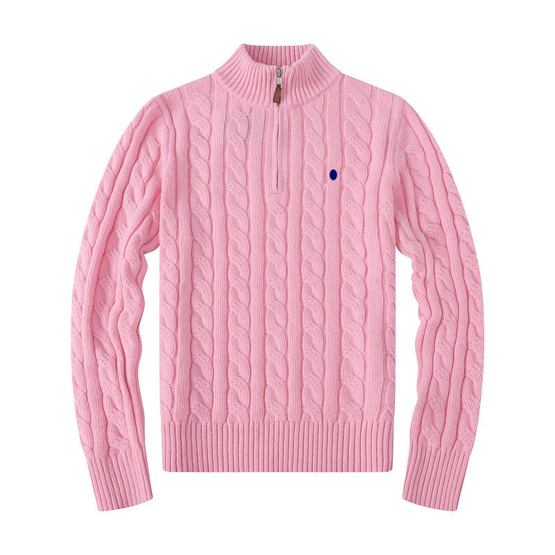 Mens Polo Sweaters Autumn Wool Casual Ralfs Laurent Polo Autumn Wool Casual Half Polos Pony Trend Vintage Cardigan Jackets Sports Fit Long Sleeve Sw