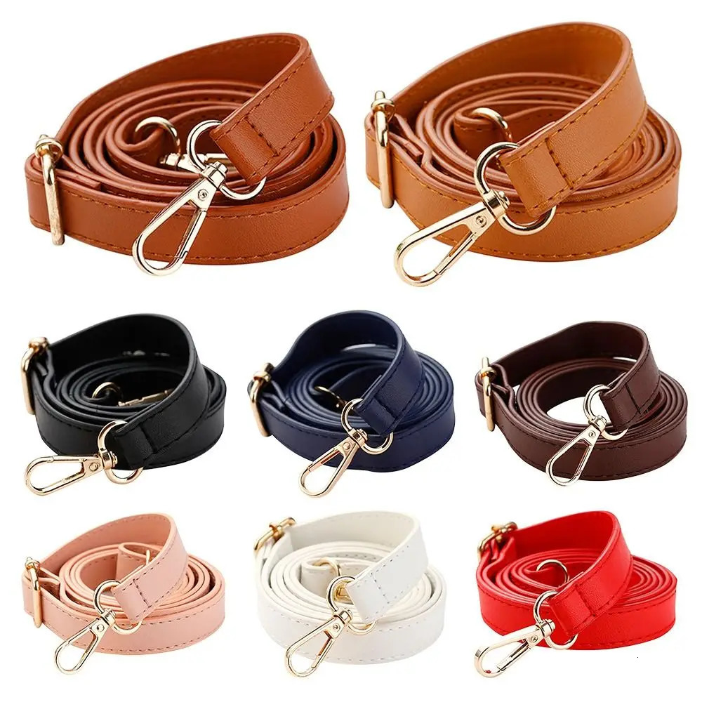 Mode PU cuir sac poignée sacs de remplacement sangle 130 cm réglable épaule sac à main ceintures pièces accessoires 251201
