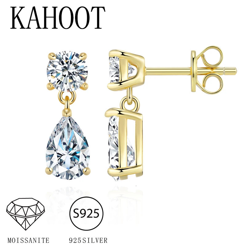 925 silver 15 carat 2 elegant fashion trend versatile high quality mens and womens earrings 251204