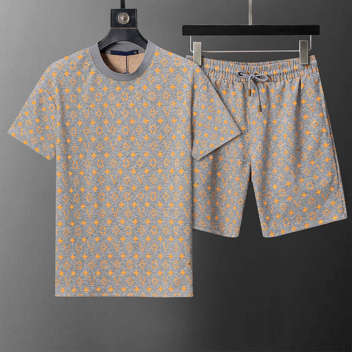 2026 Summer Mens T Shirts Men Shorts Sets Cotton Dress Material Summer Sets Casual Sports Running Joggers Sportswear Sweat Suits