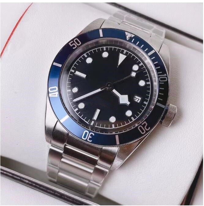 5 Style Men Watch 41mm Mechanical 2824 Movement ZF Make Heritage 79230 Black Blue Dial Automatic Men's Watchs 904L Stee Sapphire Waterproof Lum