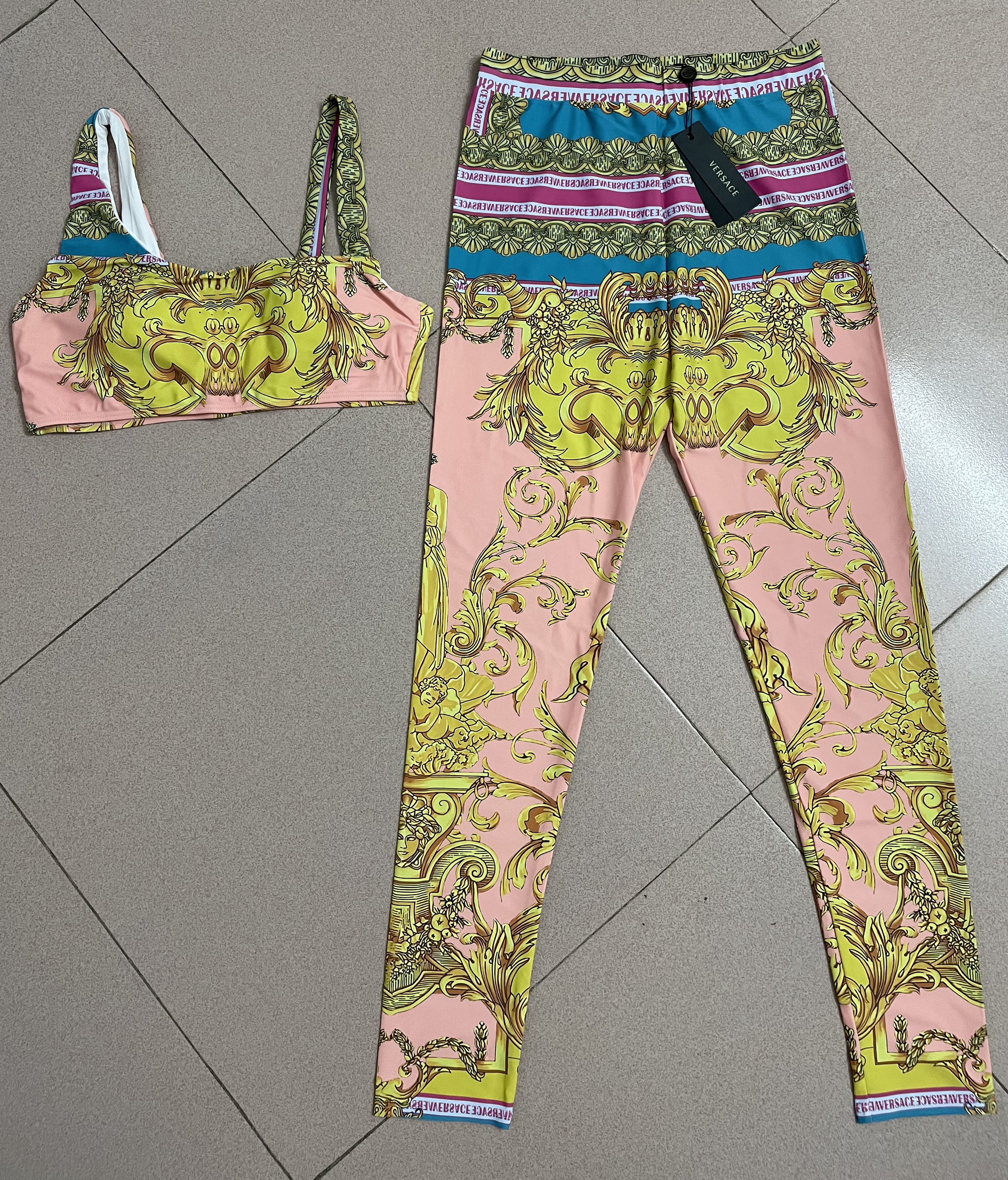 Womens Yoga Set Bra Leggings Yogawomen Sets Gym Short Sports Outfit Pants Shaping Waist Fitness Jogging Sportswear Running X260304-image-1096274332