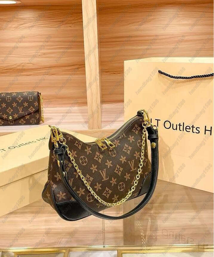 Designer Bag Croissant Bags Women Shoulder Bags Hobo Purse Tote Bag Baguette Underarm Handbag Subaxillary Metal Chain bag Female backpack 5A A10+
