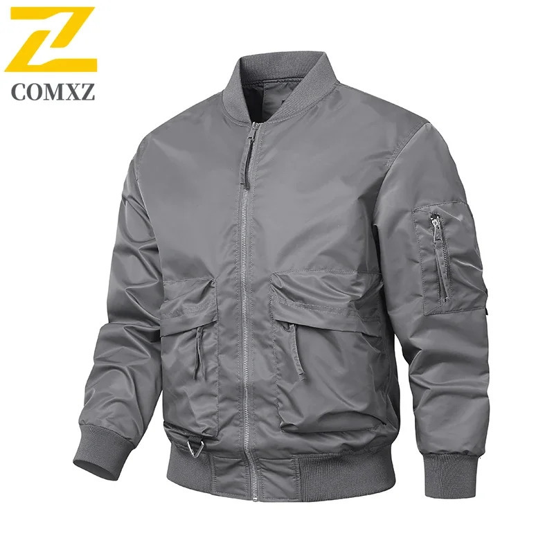 Veste de pilote MA1 pour hommes, vêtements de travail militaires, bombardier robuste, manteau chaud d'extérieur, hiver 2025, 251129