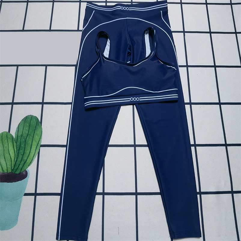 Summer Women Leggings Padded Crop Tops Yoga 2 Piece Set Casual Tracksuit Designer Sports Vest Tight Pants Outfit Luxury Gym Jogging Pilates Yoga Wea