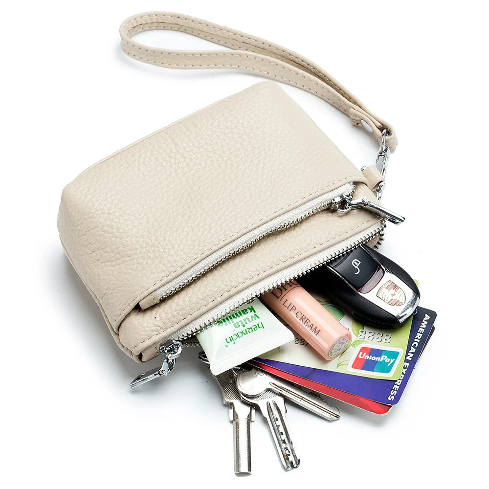 Women Genuine Leather Wallets Female Small RFID Purses Large Capacity Cute Wallet Soft Cowhide Money Bag Coin Card Holders 251204