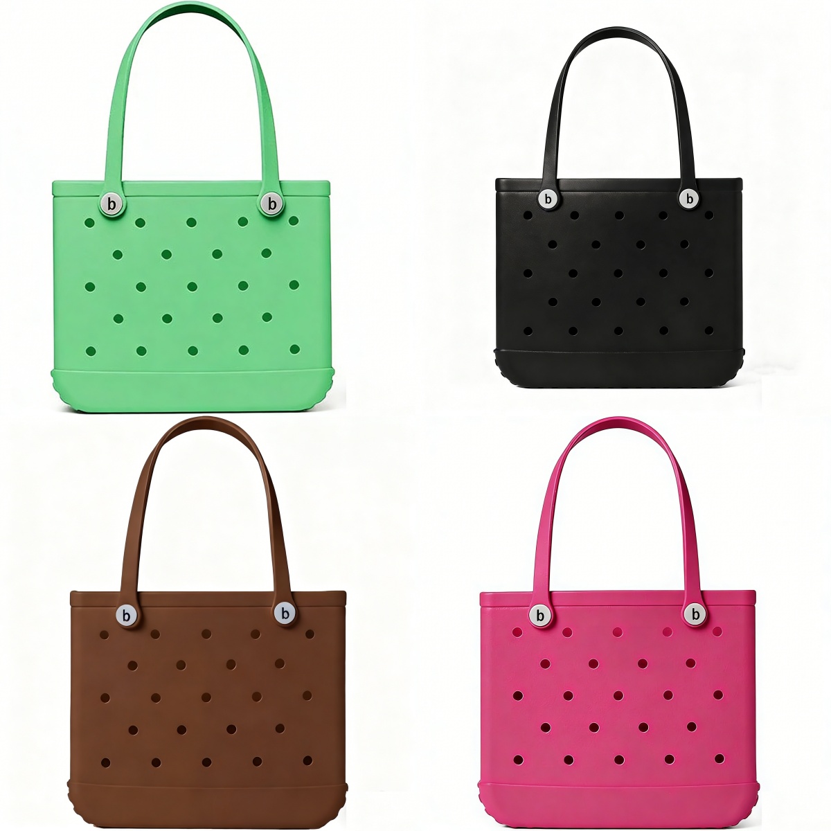 Designer bag luxury bag beach bag EVA Tote Bag shoulder bags clog waterproof Shopping bag Summer Handbag big capacity Women men child vacation sea t