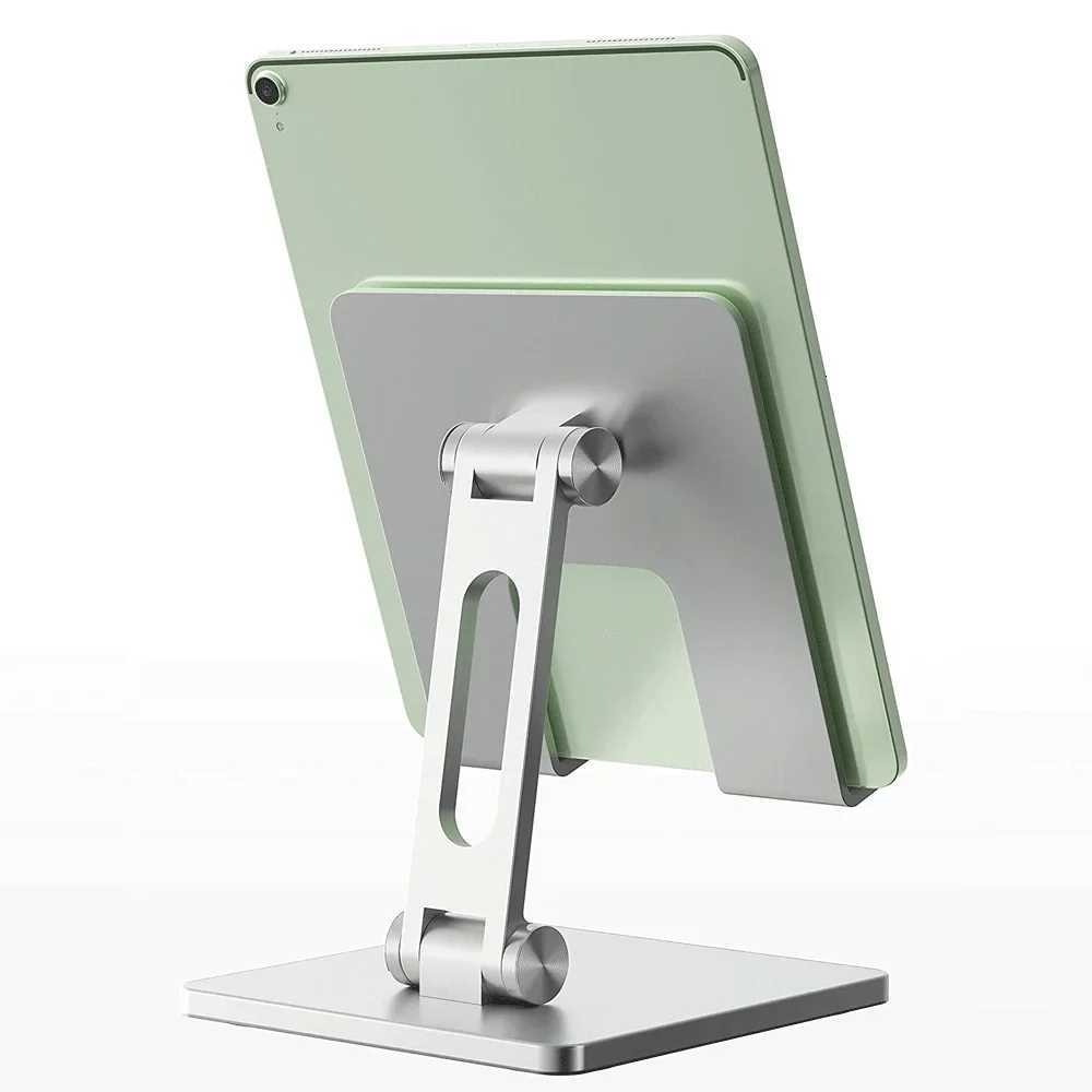 Xnyocn Aluminium Alloy Tablet Stand Phone Holder Mobile Smartphone port Desk Portable Metal Cell Phone Holder for IPhone IPad C251208-image-1087683688