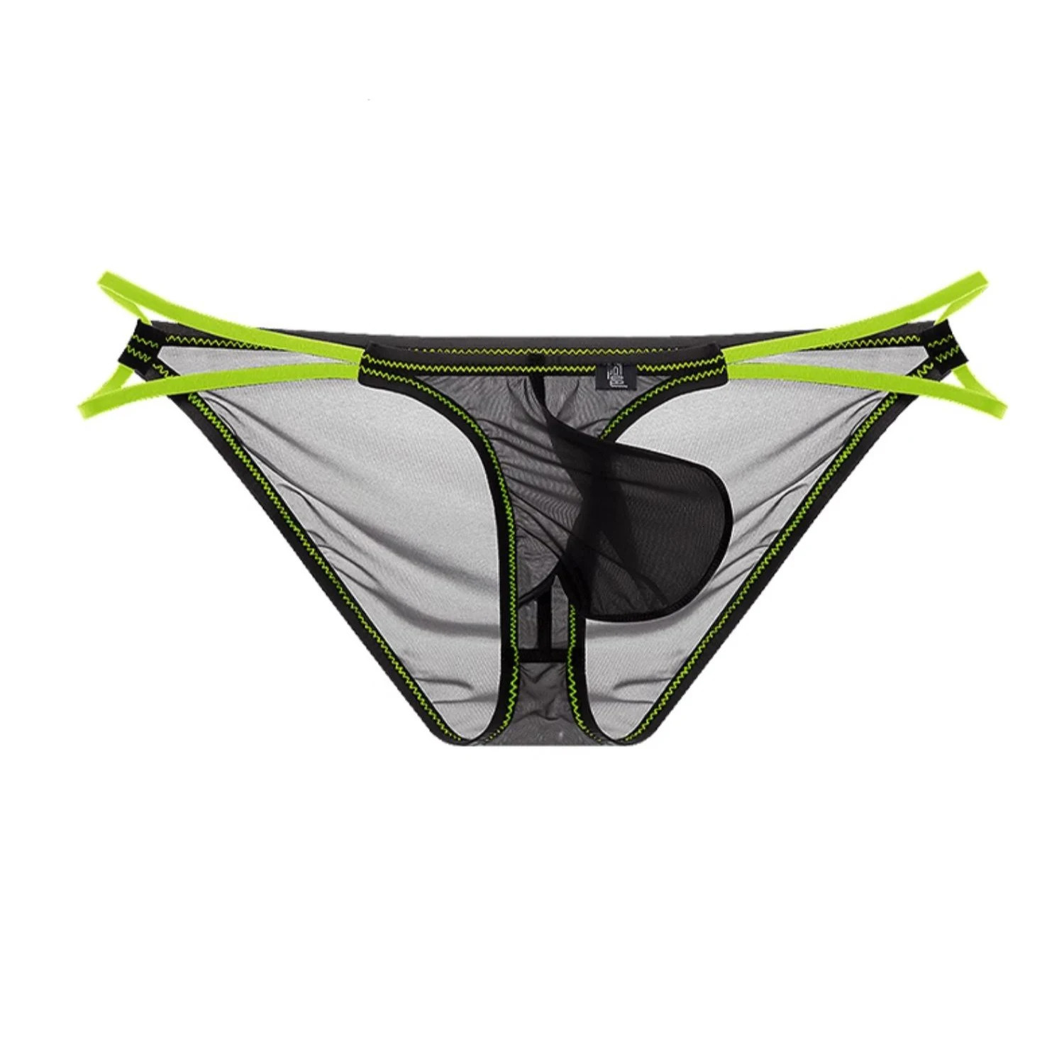 Mens Briefs Japanese Style Ultra Thin Ice Silk Triangle Pants Small Belt Triangle Briefs Sports High Cut U Convex Briefs 251129