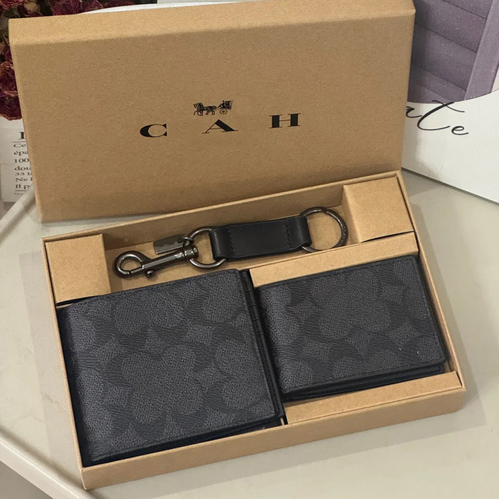 10A Gift boxed wallet luxury men womens wallet designer purse cardholder purses designer woman handbag mens wallets portafoglio portefeuille porte m