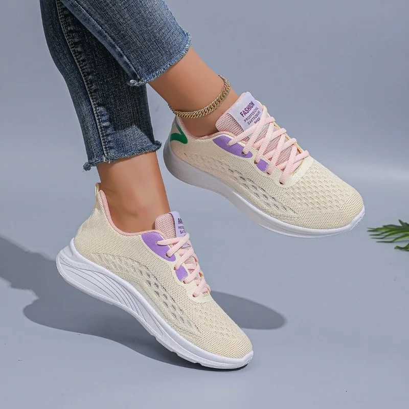 Womens Sneakers Offers Summer Mesh New Womens Hiking Soft Bottom Running Comfortable Casual Versatile Shoes Tenis FemininoXJ251208
