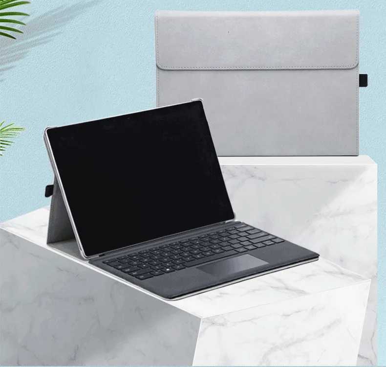 Waterproof Laptop Tablet Sle For Surface Pro 6 5 4 7 Leather Stand Holder Flip Cover Sle For Surface Go 2 Pro X C251208-image-1087680018