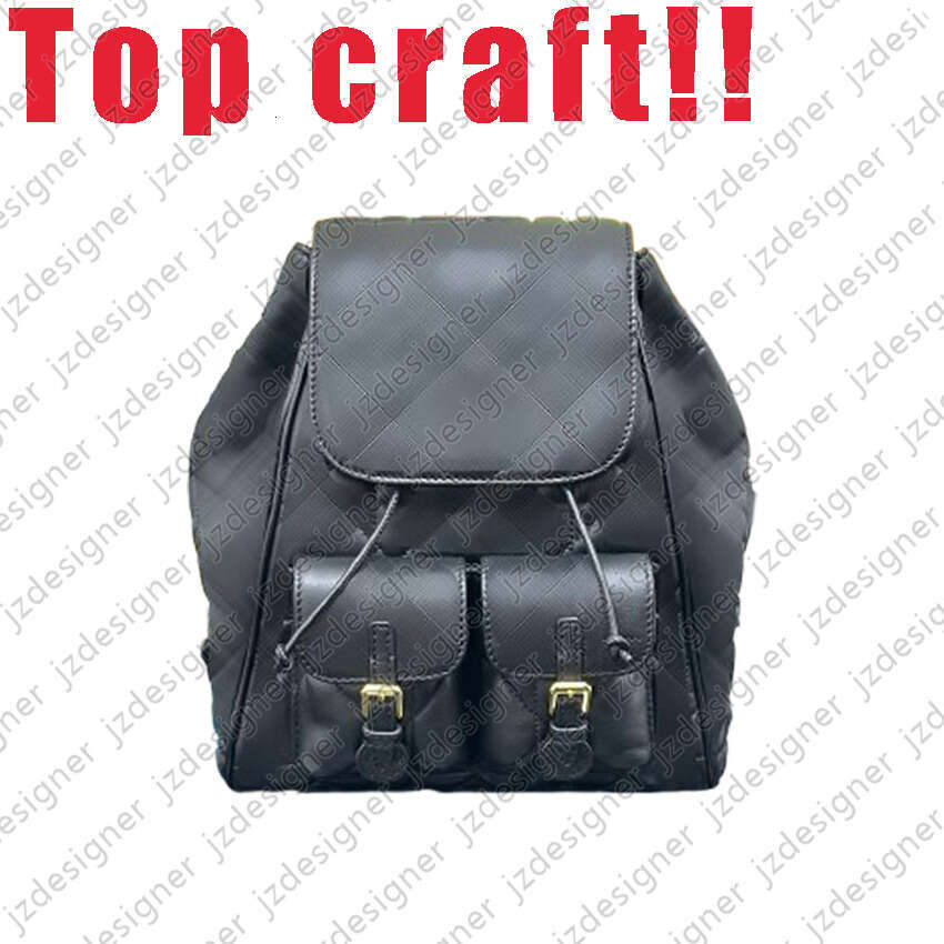 Top Craft 10A Luxury Womens Backpacks Designer Backpack Lady Schoolbag Satchel Fashion Book Bag Handbags Shoulder Bag Vintage Purse Knapsack
