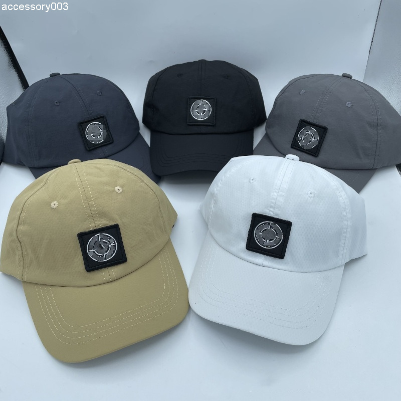 Ball Caps Stone Designer Cap For Men Quick-Drying Hat Men Embroidery Casquette Visor Women Baseball Cap Sun Protection In Summer Breathable Spot Goo