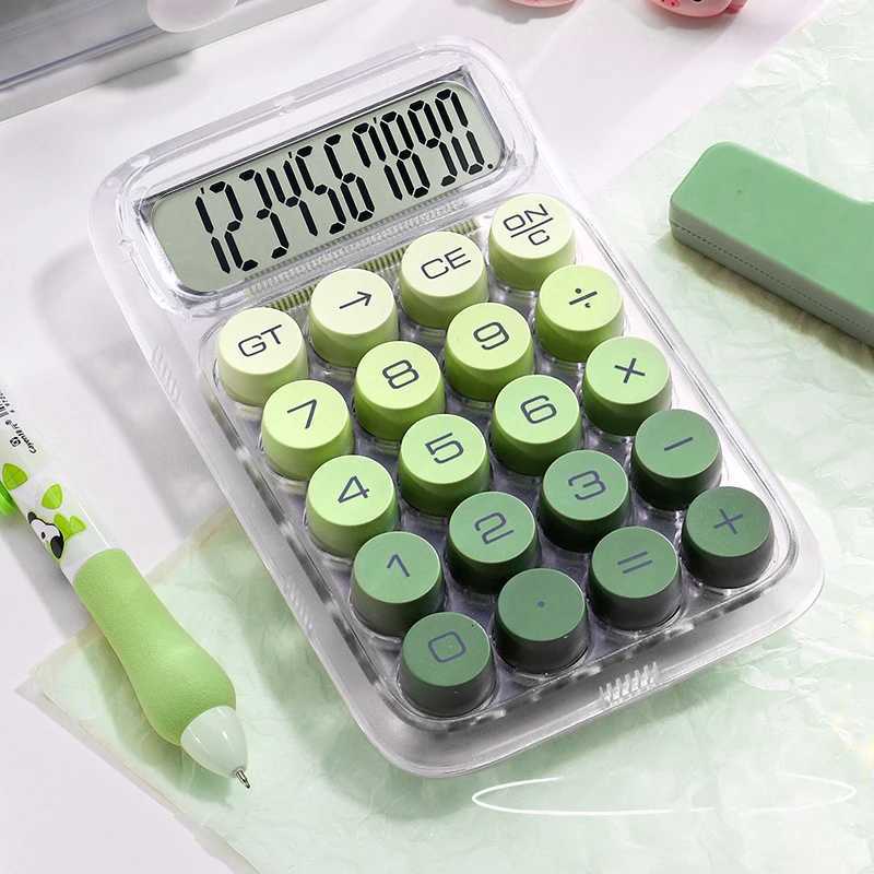 Circar hine Calcators Advanced Large Display Mechanical Dot Keyboard Back To School Supplies Students Finance Stationery H251208-image-1087656941