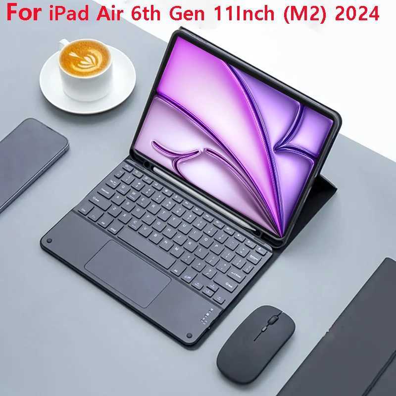 Case For iPad Air 11 Inch M2 2024Magnetic Keyboard Case for iPad Air 11In A2902 A2903 A2904for iPad Air Smart Stand Cover C251208-image-1087680003