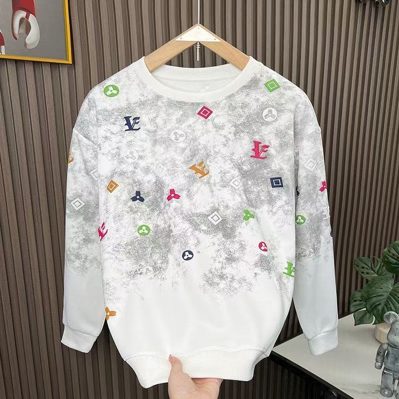 Men's Hoodies & Sweatshirts Designer Mens T Shirt Graphic Print High Street Vintage Spring Autumn Mens Womens Casual Loose Long Sleeve Shirts 8
