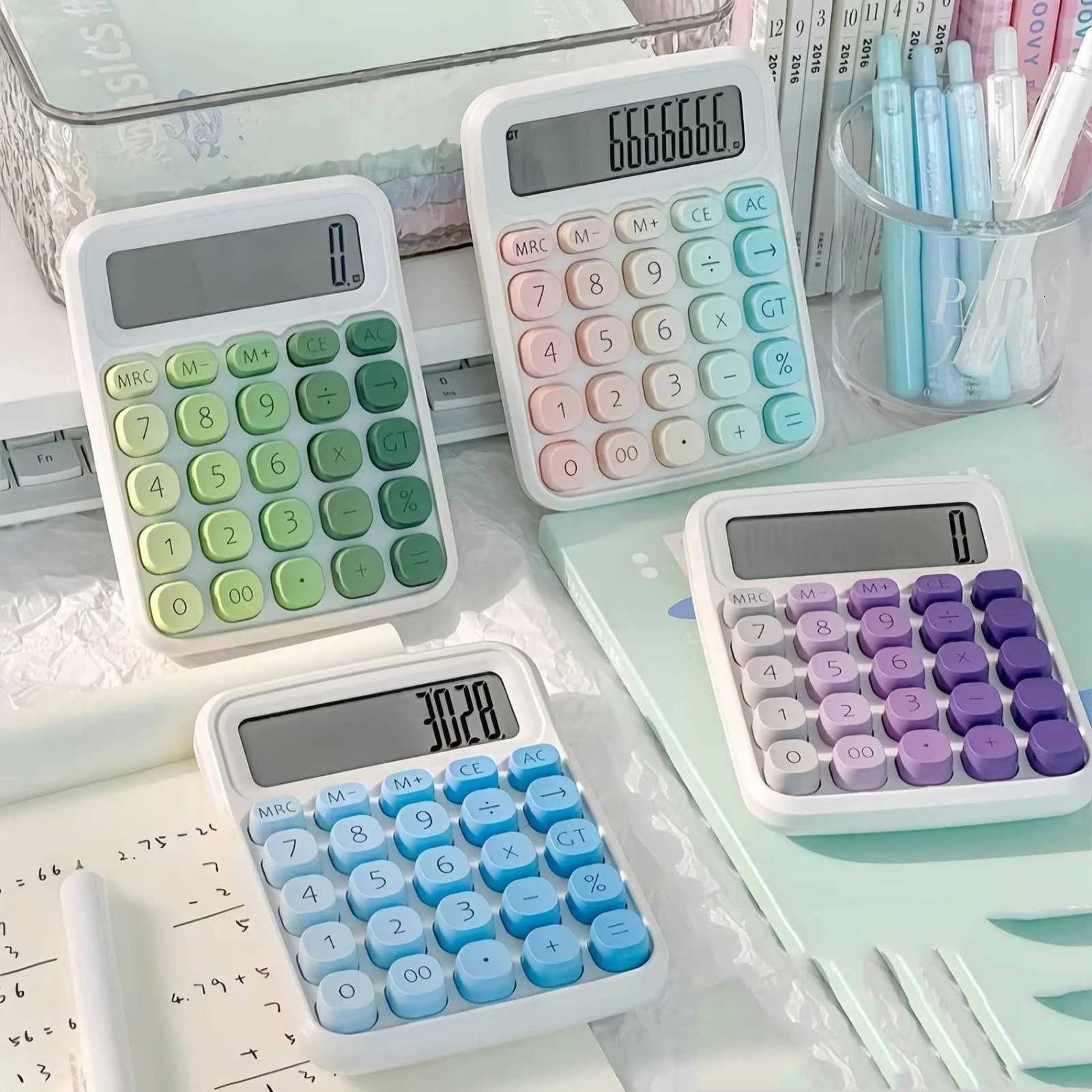 1Pcs Hot Selling High-value Color aron Gradient Large Screen Buttons for Cputer Finance and Accounting Students H251208-image-1087661558