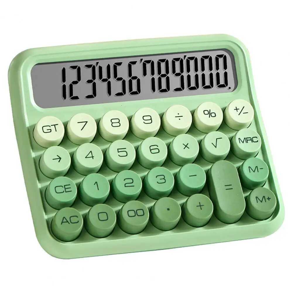 Calcator with Extra Lcd Screen Ergonic 12-digit Calcator with Lcd Screen Big Buttons Mechanical for Sound H251208-image-1087661804