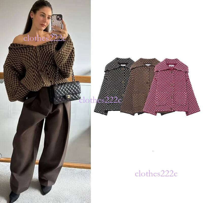 Knitted Cardigan Jackets Autumn New Fashion Loose Elegant Warm Women's Chic Street Travel Youth Sweater