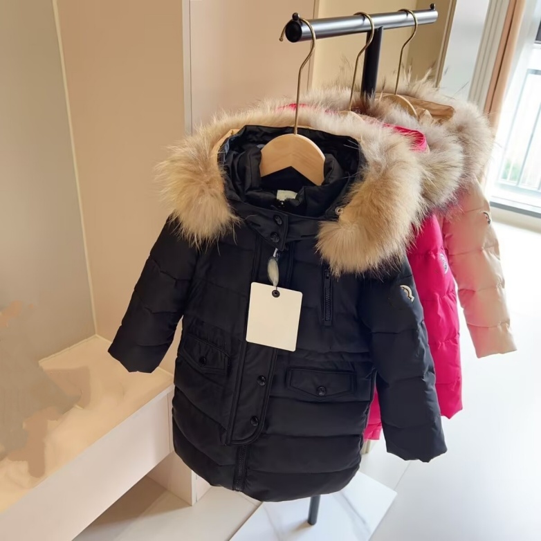 2026 Winter Designer Kids Coat Luxury Down Jacket For Kid Designers Baby Outerwear Children Warm Coat Boy Girl Clothes A55