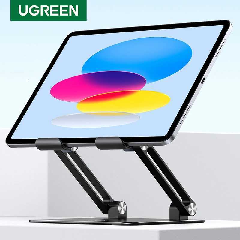 UGREEN Tablet Phone Stand For iPad Pro iPhone Xiai Tablet port Aluminum iPad Holder Laptop Stand Phone Holder iPad Stand C251208-image-1087683840