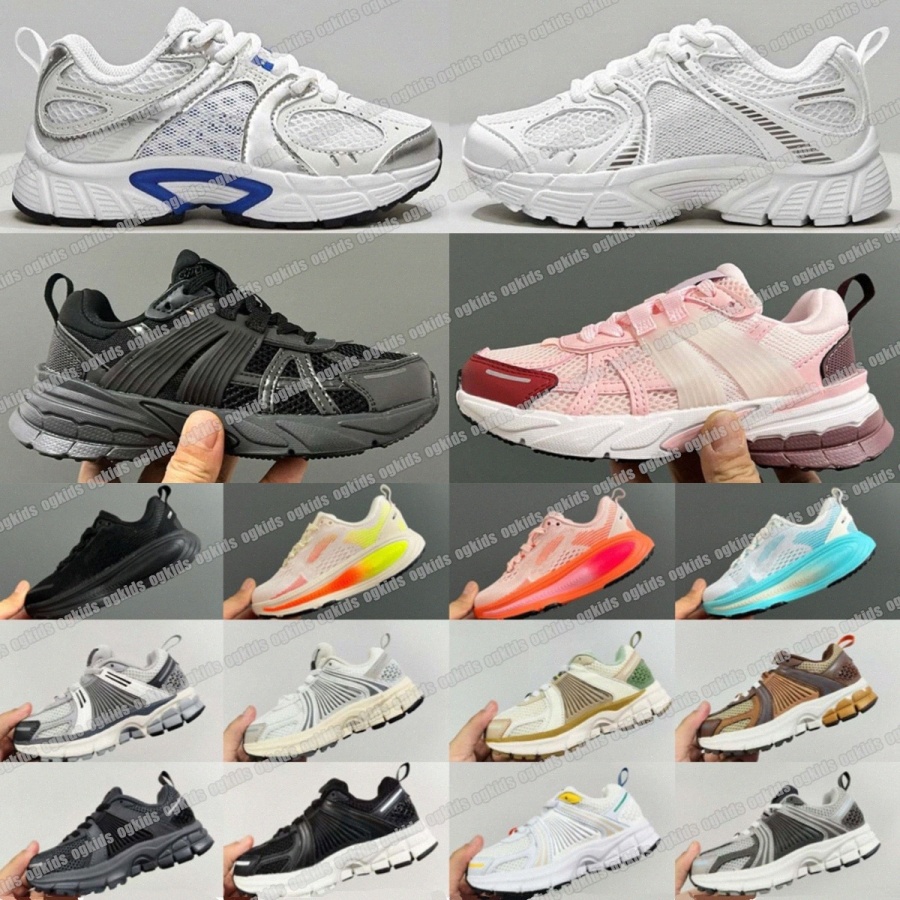 Designer V5 kids running shoes Toddler Children sneakers Girls boys shoe Triple Black Brown white pink grey youth trainers 05wB#