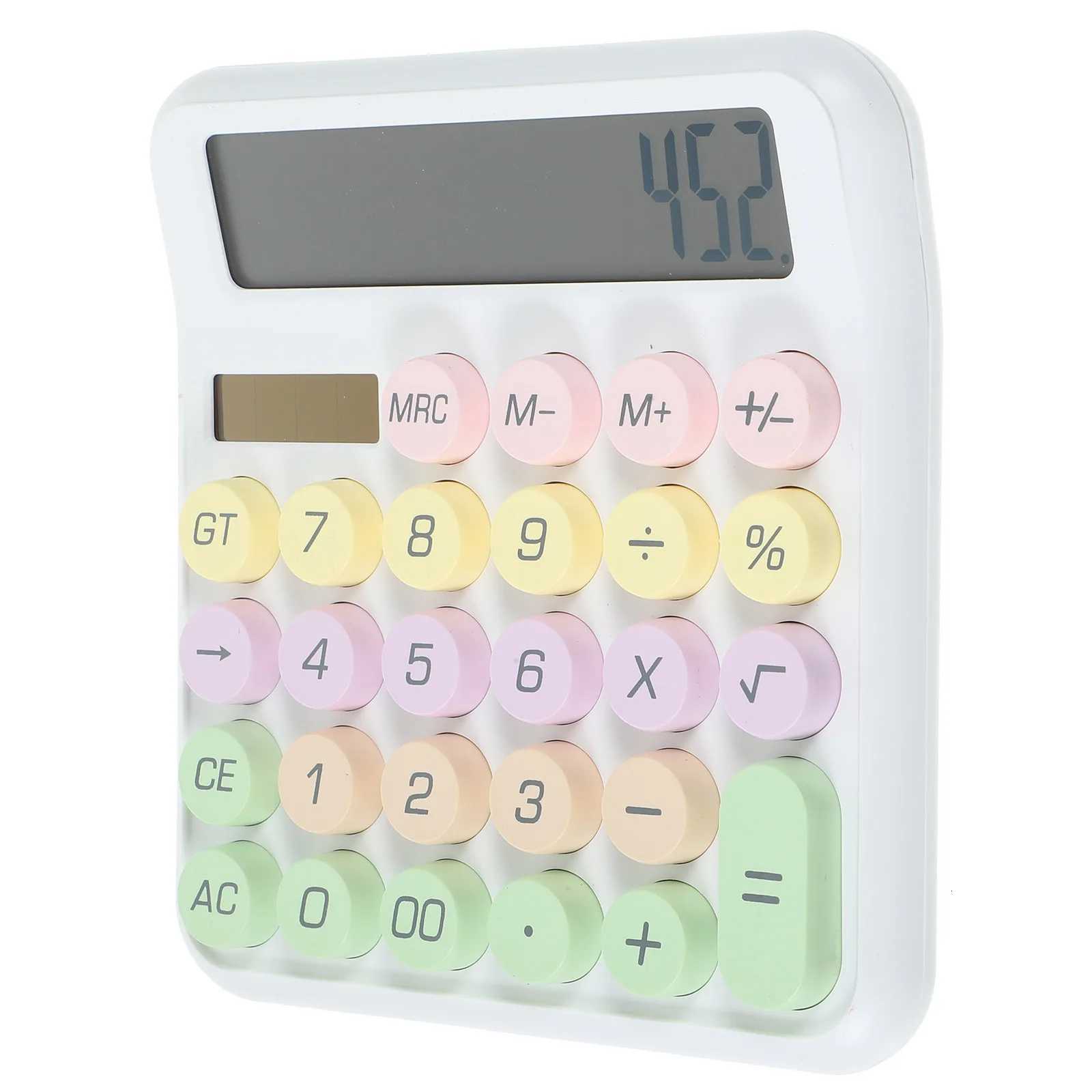 Mechanical Keyboard Calcator Large Display Desktop Cute Off Student Aesthetic Sturdy Efficient Calcators Dopamine H251208-image-1087661784