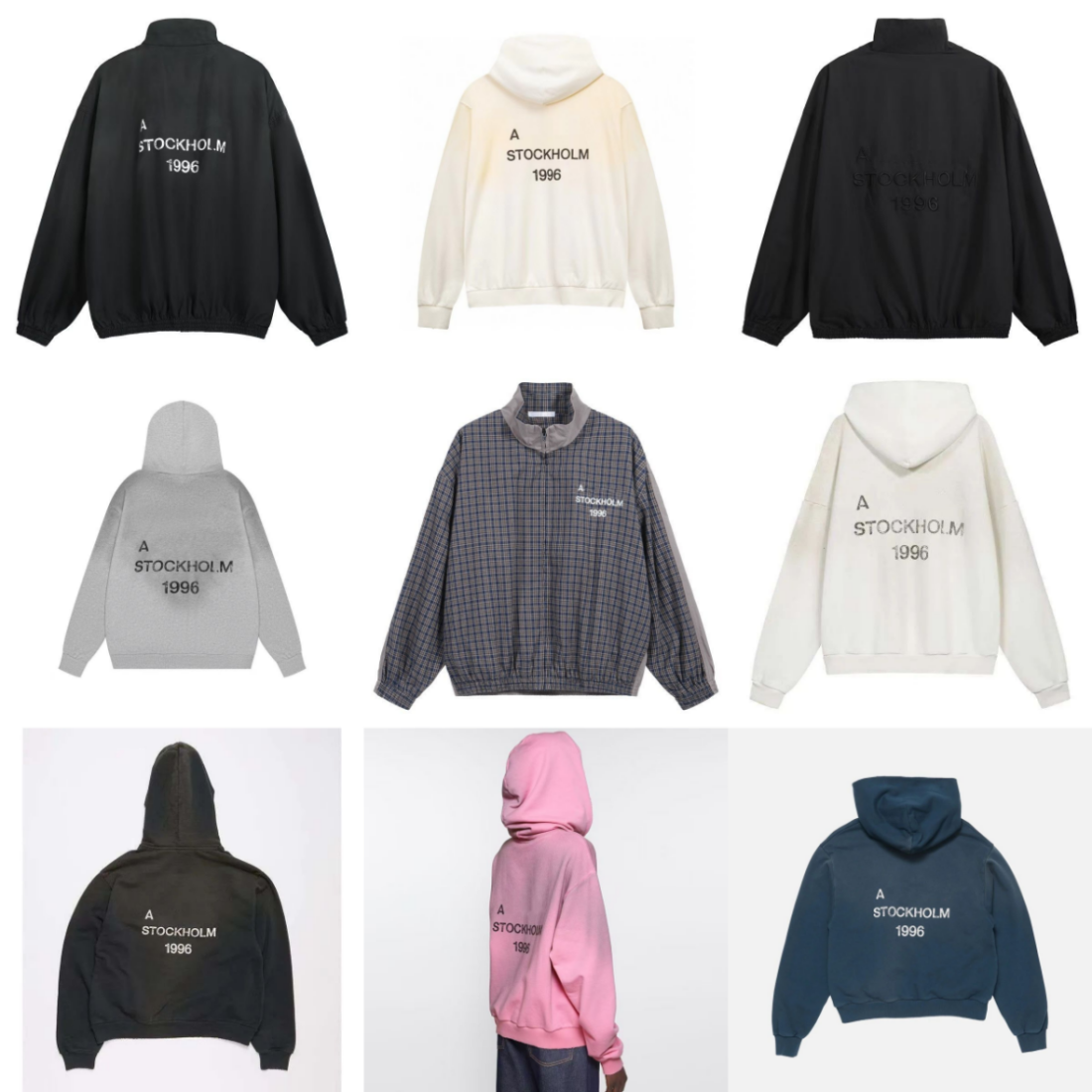 sacnee studios fashion 1996 hoodie t shirts long sleeve hoodie sweater mens womens hoodie streetwear pullover sweatshirt loose hoodies hoody couple