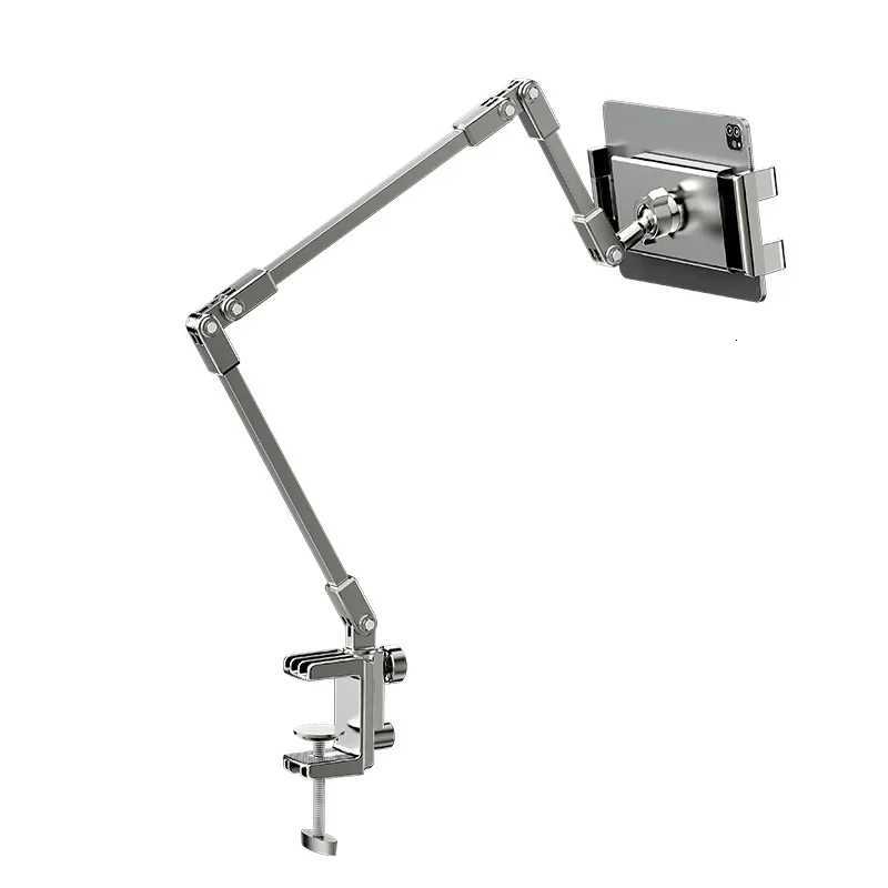 Adjustable Tablet Stand Desk/bedside Rotatable Foldable 3 Sections s Lazy Bracket for 5-12Inch Phone Ipad Pro Mini Xiai C251208-image-1087683970