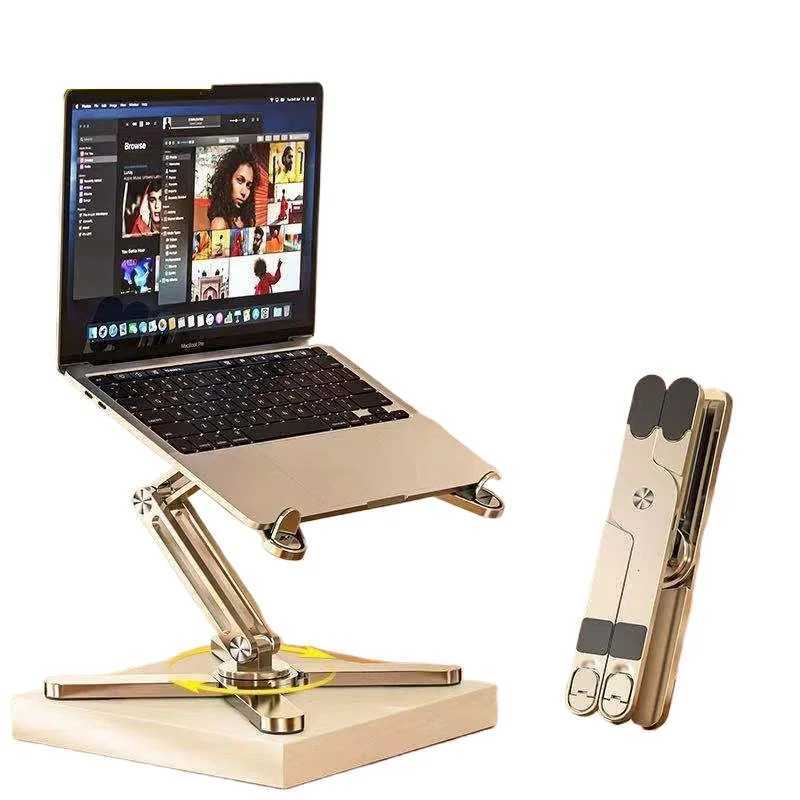 vertical laptop stand Rotating off desktop heat dissipation standing desk Off laptop holder stable Suitable for 11-16 inch C251208-image-1087683234