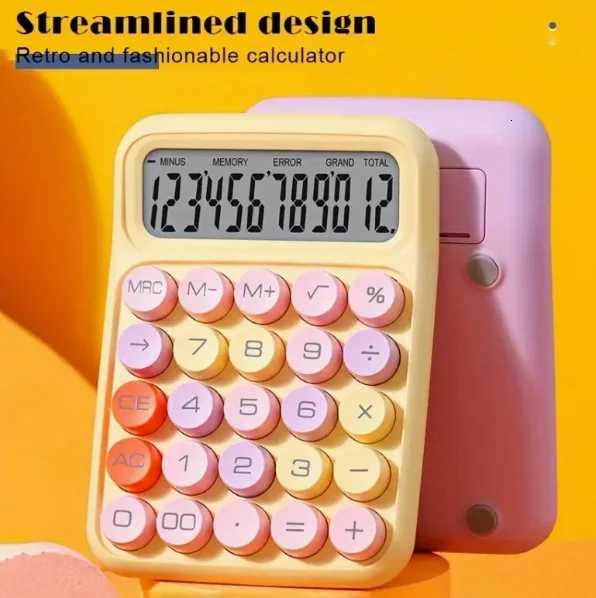 Dopamine 12-bit calcator High-value color design small fresh lovely and portable suitable for daily calcation H251208-image-1087662085
